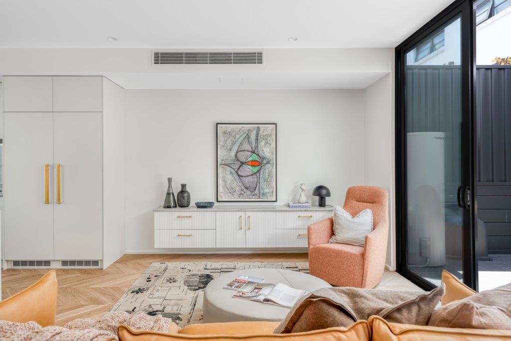 Barkly Street project living room